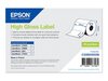 Epson - matrisskurna etiketter - högblank - 610 etikett (er) - 51 x 102 mm - 18 rullar / förpackning