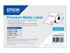 Epson Premium - matrisskurna etiketter - matt - 225 etikett (er) - 102 x 152 mm - 18 rullar / förpackning