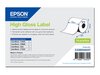Epson - etiketter - högblank - 1 rulle (rullar) - Rulle (7,6 cm x 33 m) - 18 rullar / förpackning
